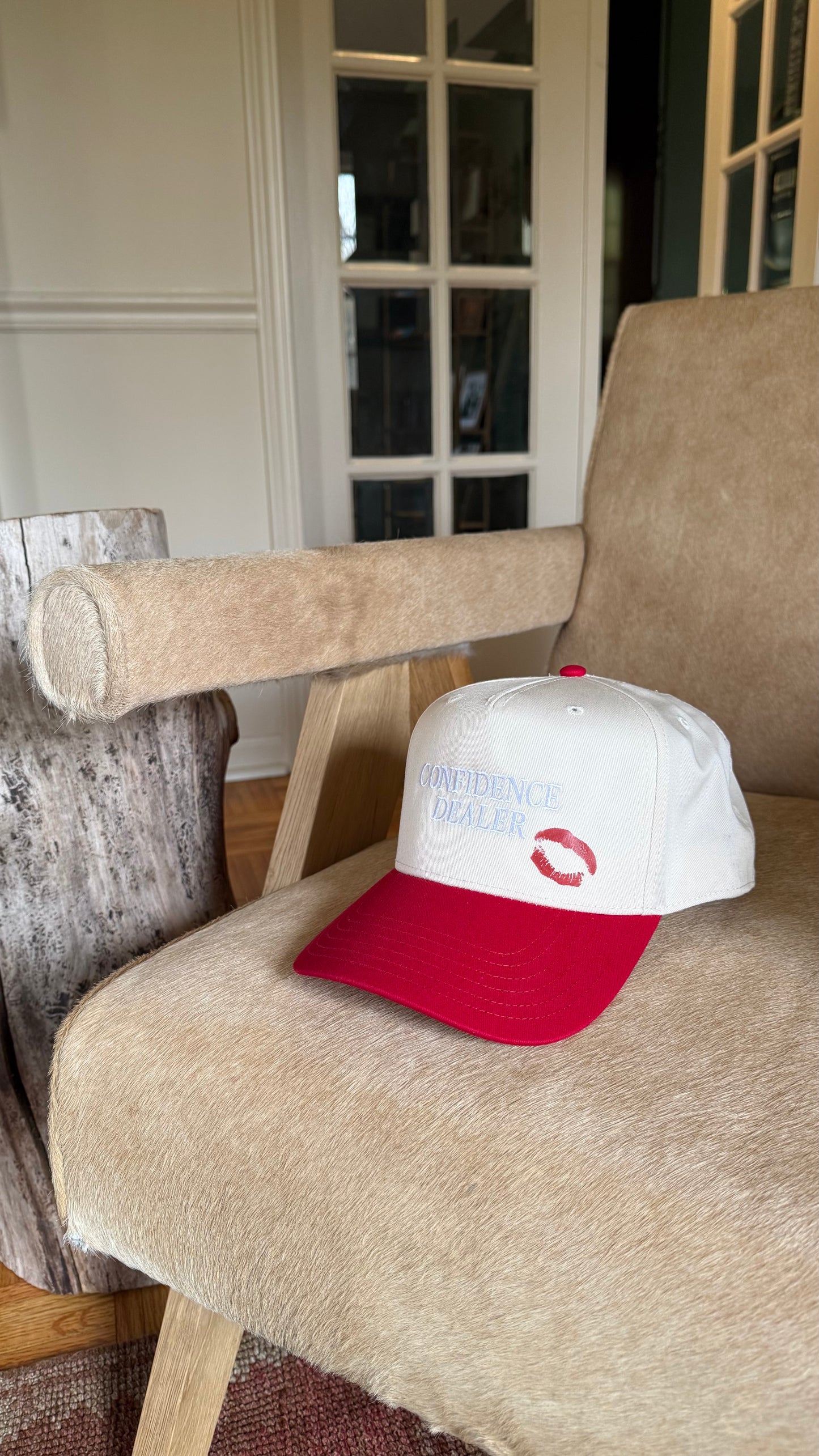 'Confidence is Red' Trucker Hat