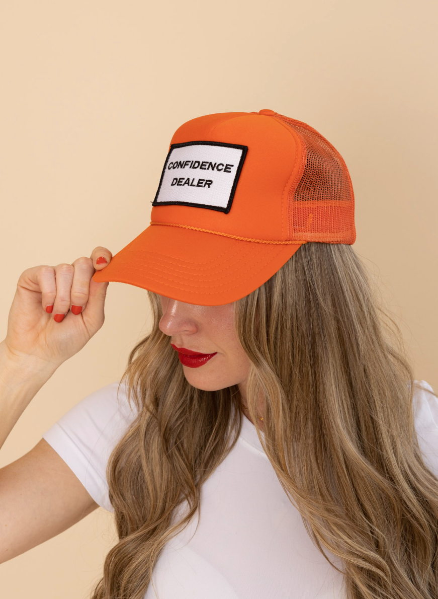 'Confidence Dealer' Trucker Snapback