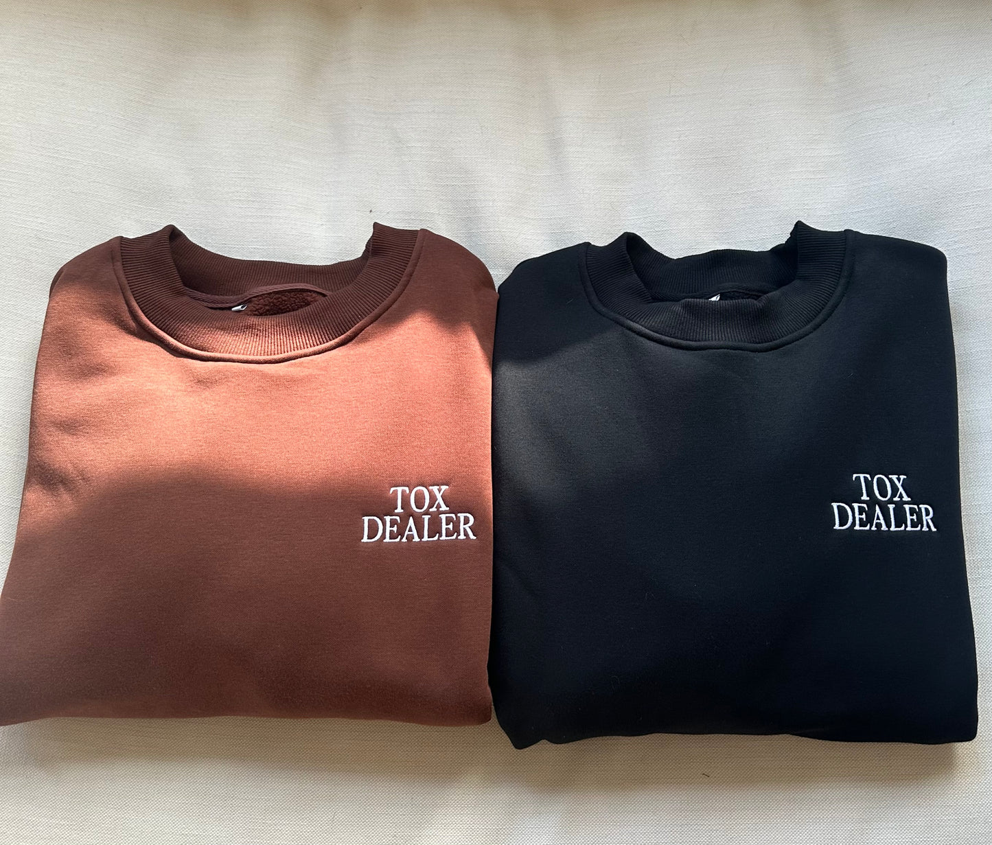 Minimalist 'Tox Dealer' Crewneck