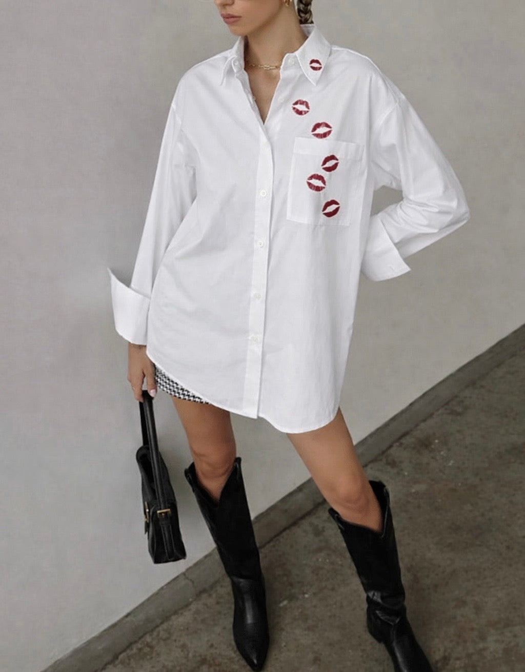 'Legends Only' white button up