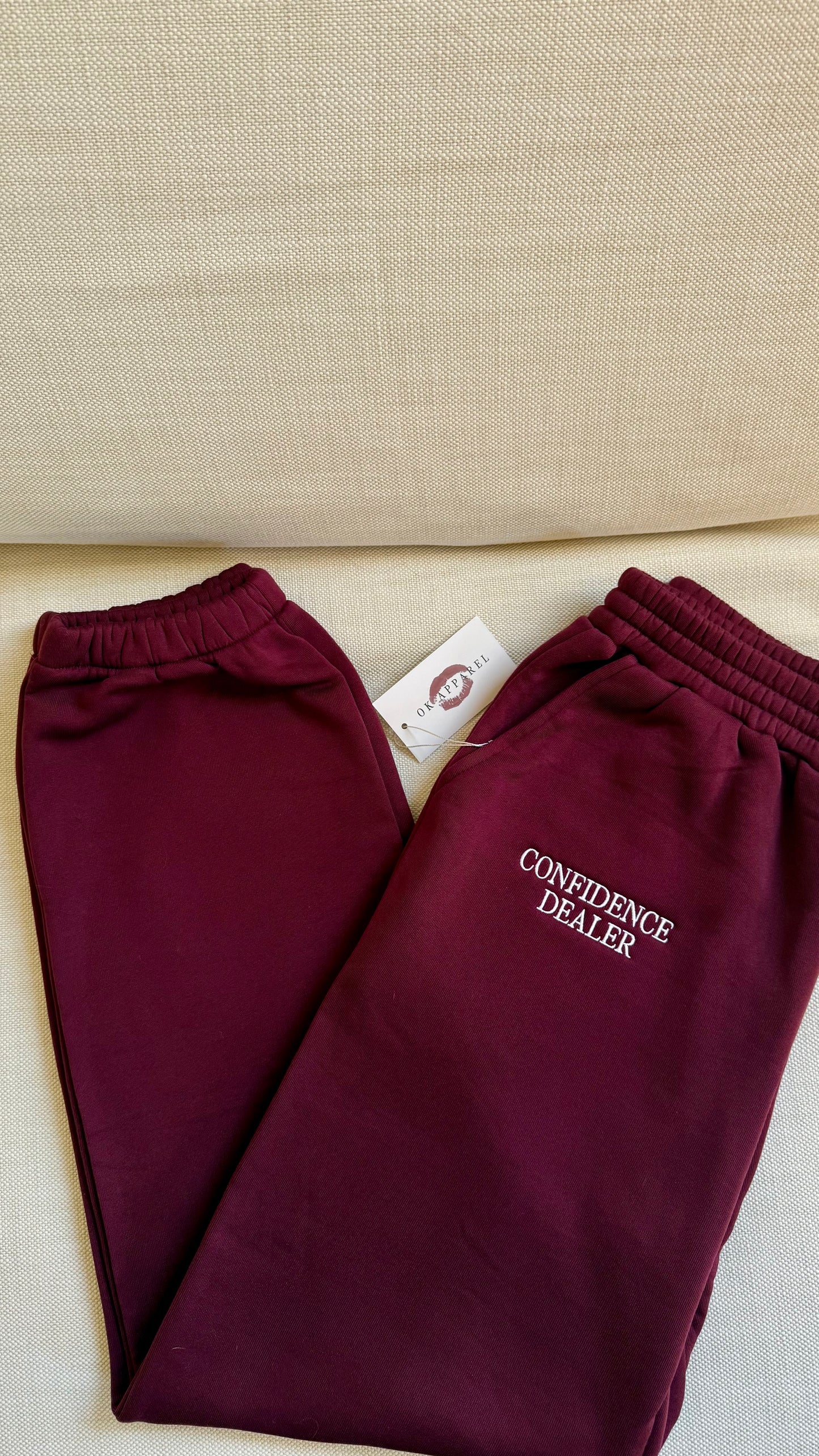 'CONFIDENCE' sweatsuit