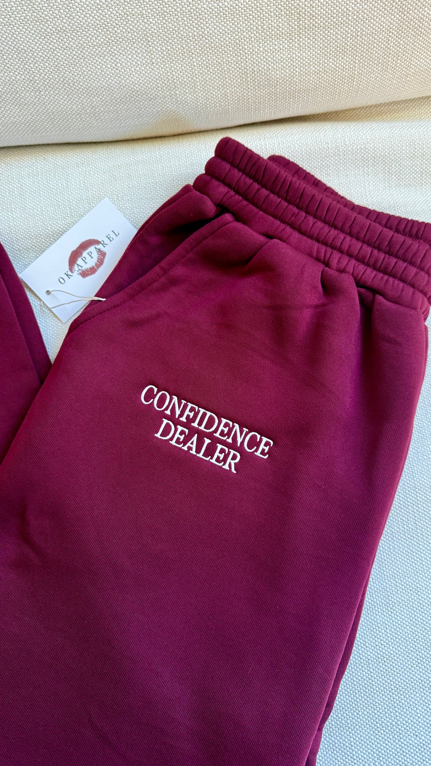 'CONFIDENCE' sweatsuit
