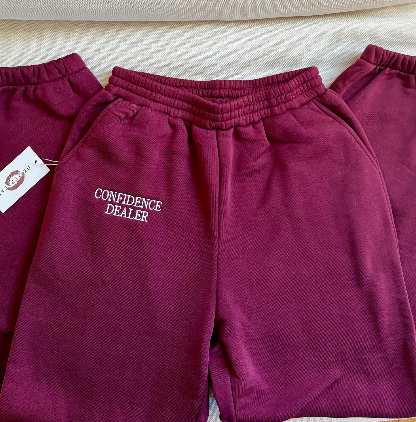 'CONFIDENCE' sweatsuit