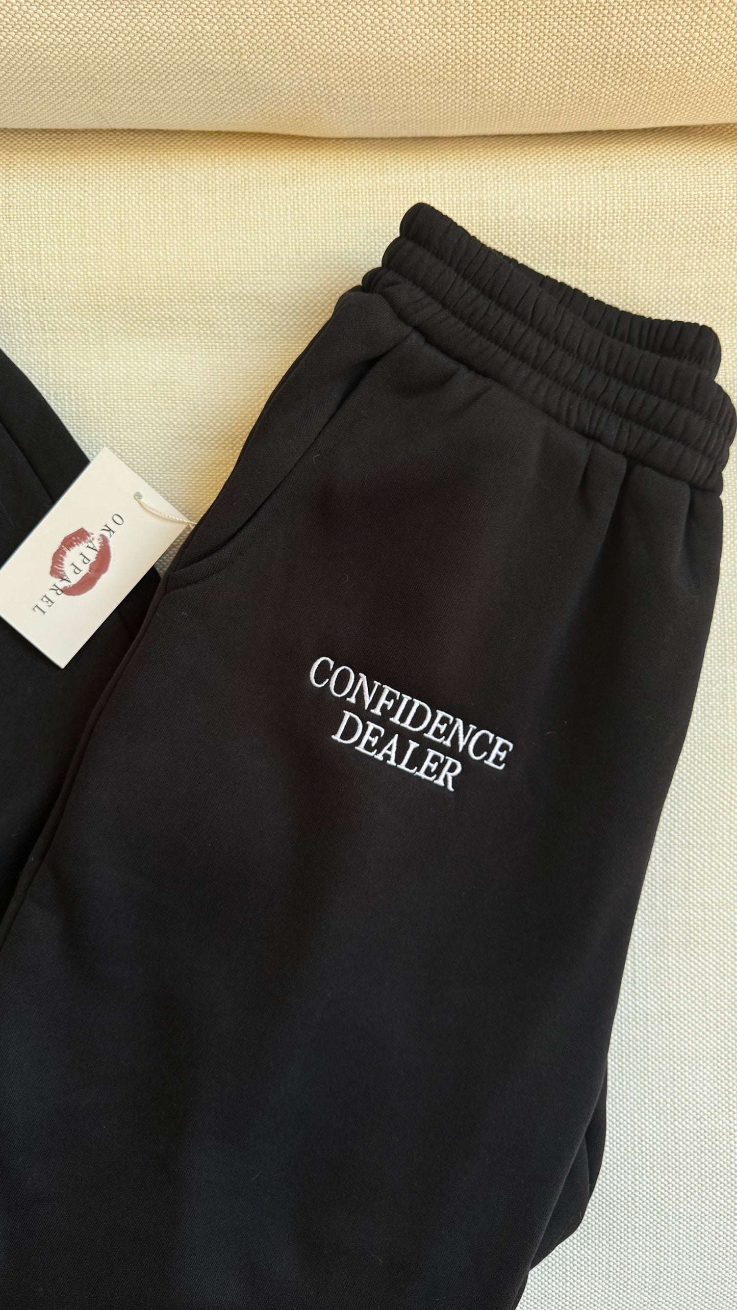 'CONFIDENCE' sweatsuit