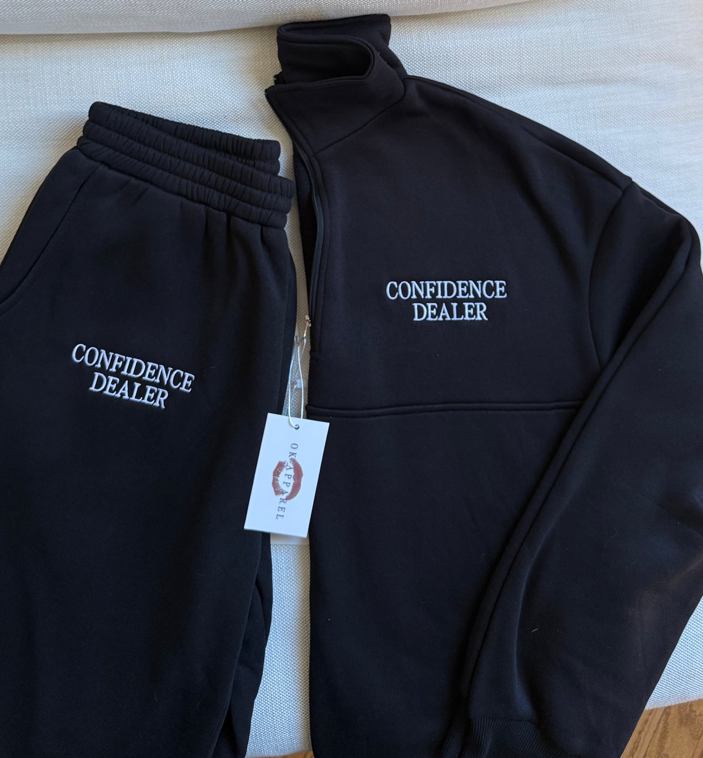 'CONFIDENCE' sweatsuit