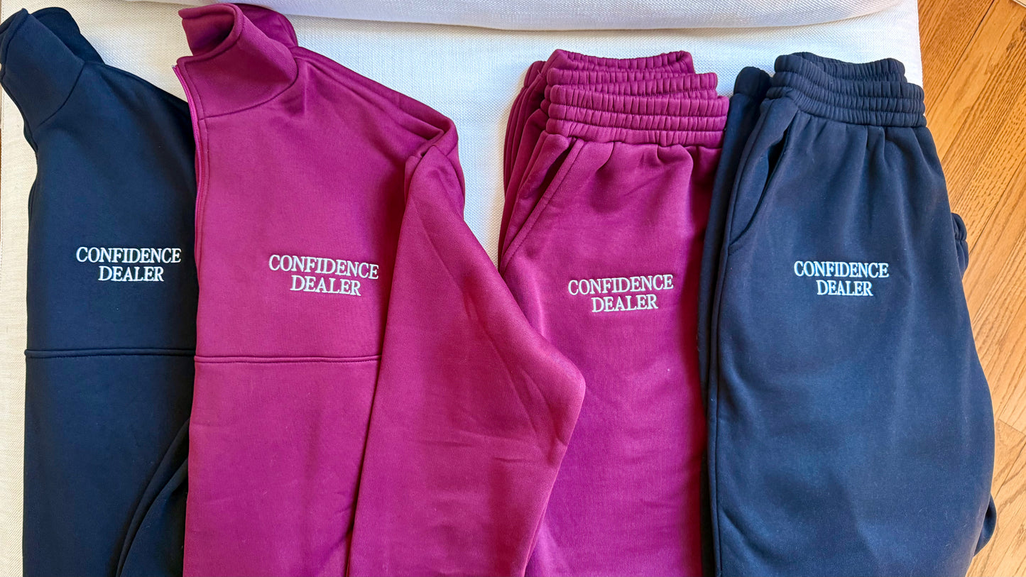 'CONFIDENCE' sweatsuit