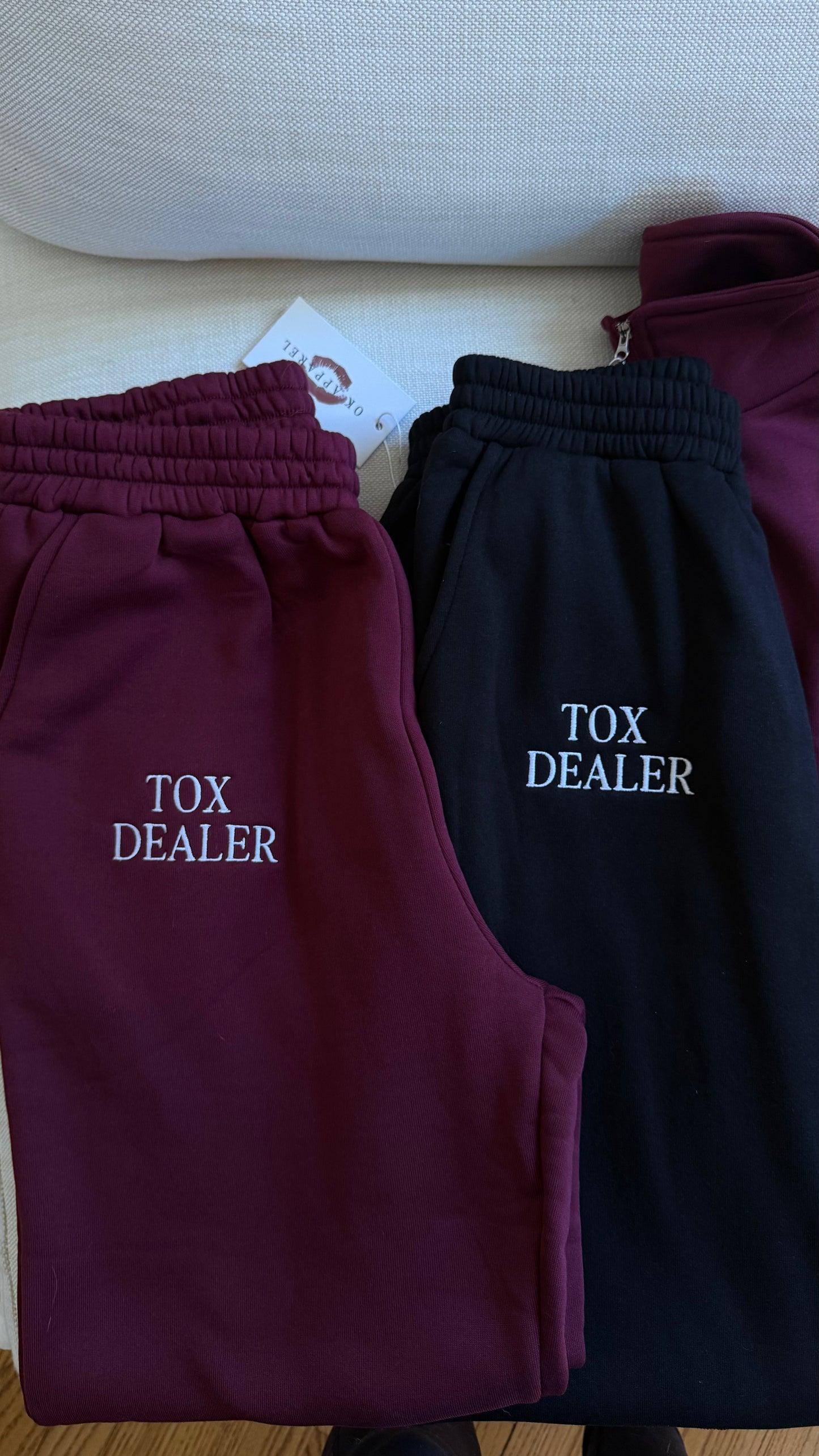 'Tox Dealer' sweatsuit