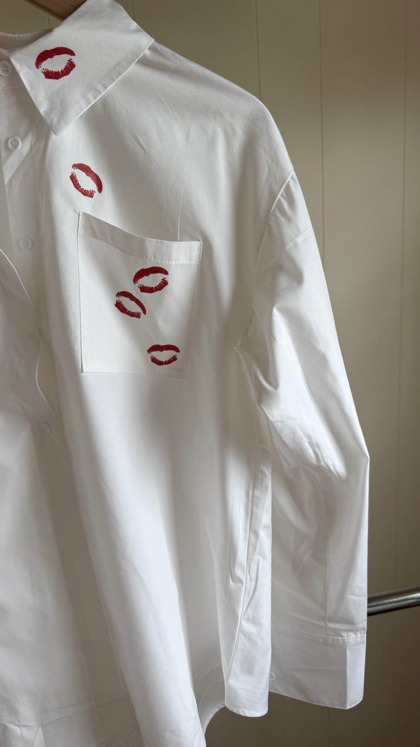 'Legends Only' white button up