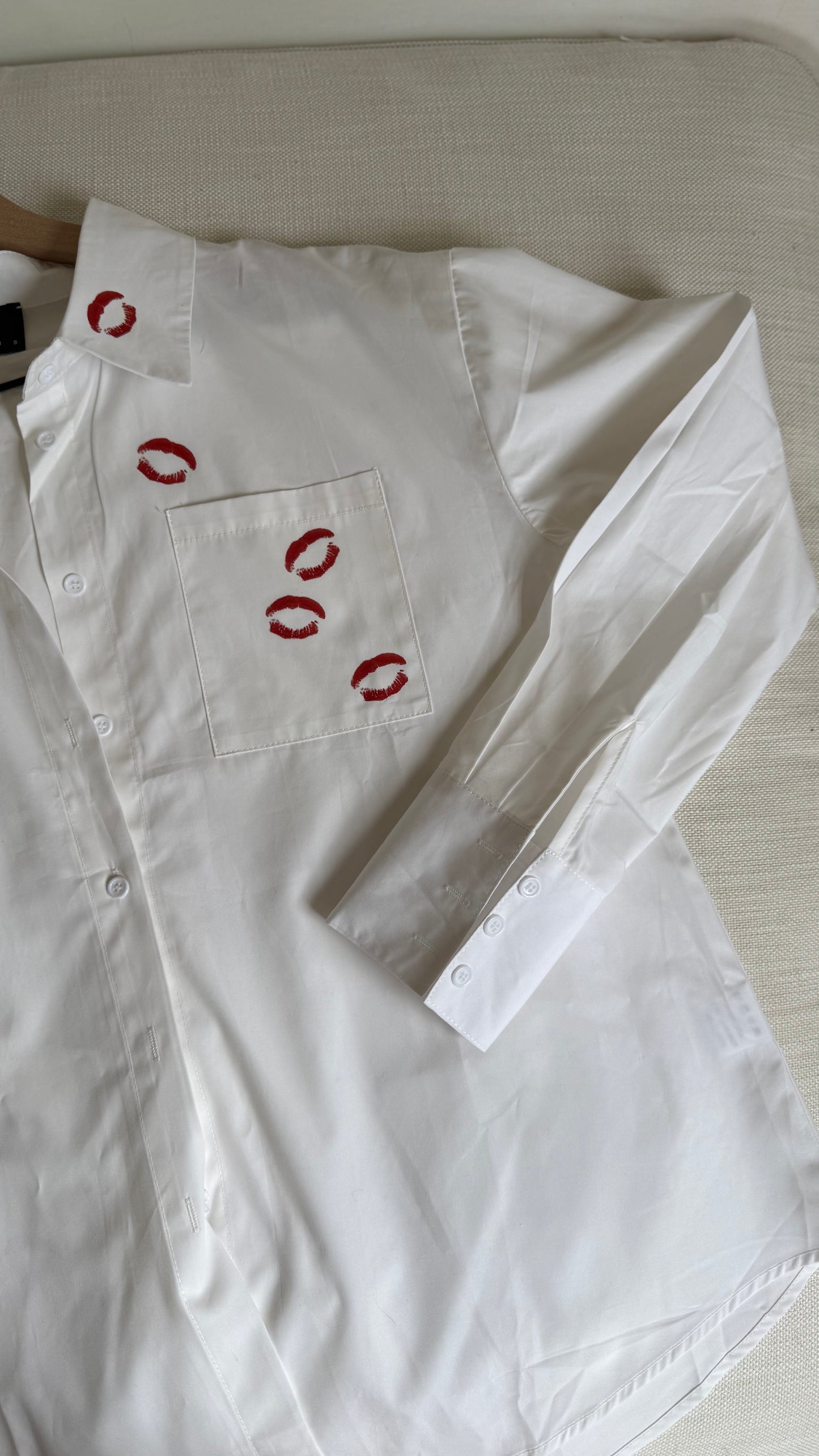 'Legends Only' white button up