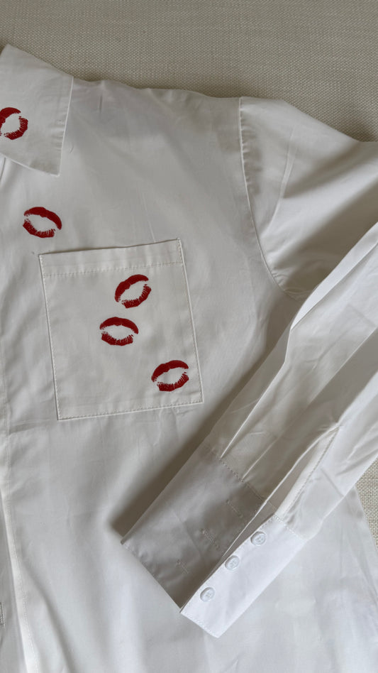'Legends Only' white button up