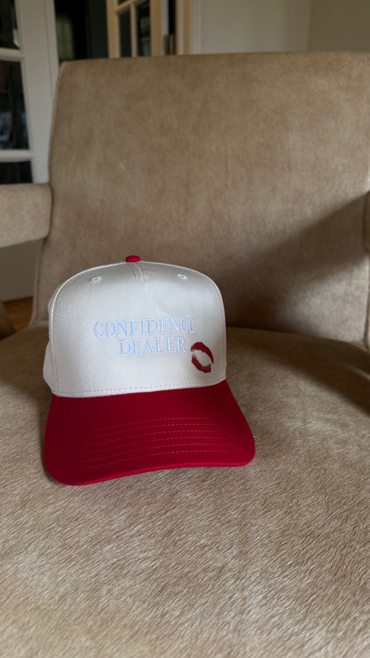 'Confidence is Red' Trucker Hat